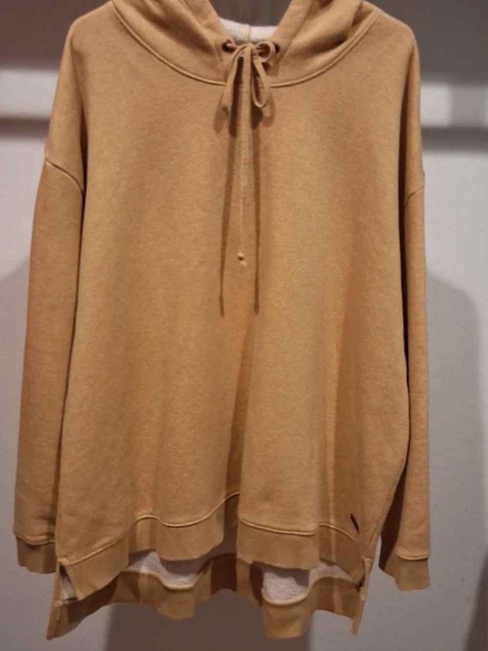 Vintage Natural Reflections Women's Hooded Sweatshirt in Tan